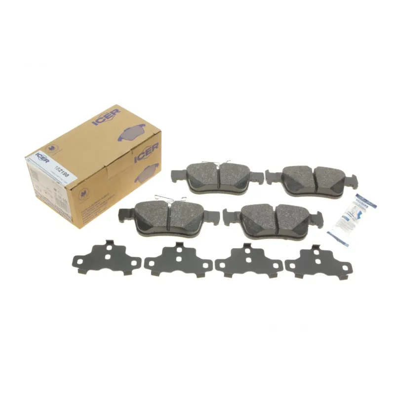 Колодки гальмівні задні ICER 182198 для Ford Mondeo, Galaxy, Kuga, S-Max