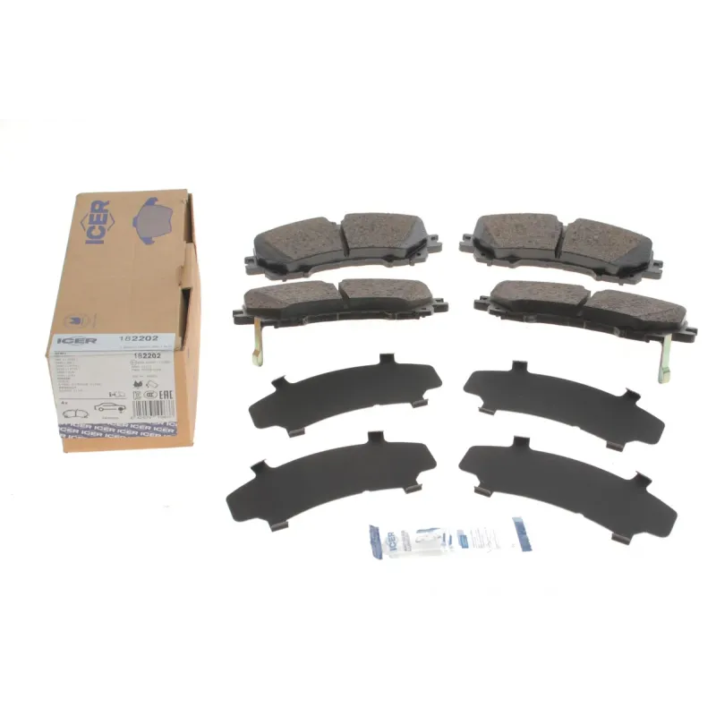 Колодки гальмівні (передні) Nissan Rogue 07-13/X-Trail/Infiniti Q50/Q60/QX50 13-/Renault Koleos 16-