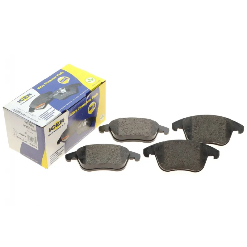 Колодки гальмівні передні ICER 182231-203 для Ford Mondeo V Turnier 2014-2020, 155.2x66.5 мм