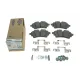 Колодки гальмівні (задні) Audi A4/A5/A6/A7/A8/Q5/Q7 15-/VW Touareg 17-