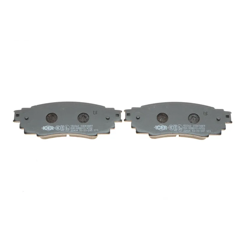 Колодки гальмівні задні ICER 182262 для Toyota Camry/RAV4, Lexus ES/RX/UX