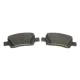 Колодки гальмівні задні ICER 182442 для Hyundai Santa Fe, Kia Carnival, Sorento 2020-, 125.1x50.6x15.7 мм