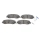 Колодки гальмівні задні ICER 182443 для Toyota Land Cruiser 300, Lexus LX 2021-, 142.5x47.3x15.1 мм