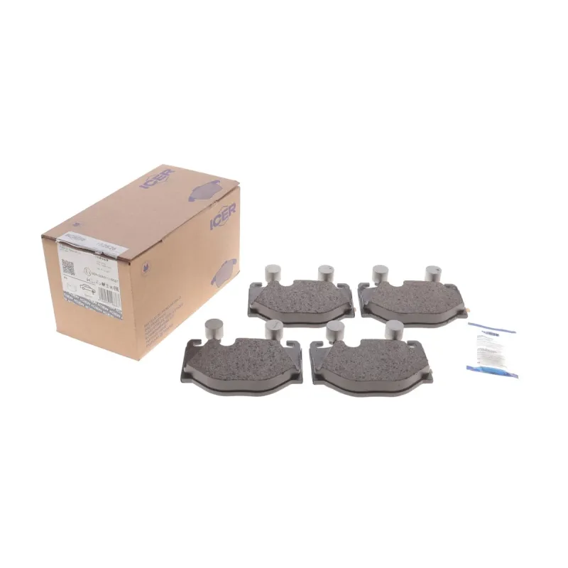 Колодки гальмівні передні ICER 182526 для BMW 5 (G60/G61) 2023-, X3 (G45) 2024- 91.3x113.1x18.8 мм