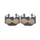 Колодки гальмівні передні ICER 182526 для BMW 5 (G60/G61) 2023-, X3 (G45) 2024- 91.3x113.1x18.8 мм