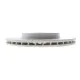 Диск гальмівний (передній) Seat Ibiza/VW Caddy/Polo 93-04/Golf/Passat 87-02 (256x20) (з покр.) (вент)