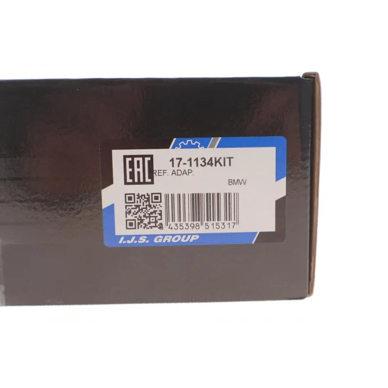 Шків колінвалу + шків генератора IJS GROUP 17-1134KIT для BMW 1 (E81) 123d 2007-2012, 166.7 мм
