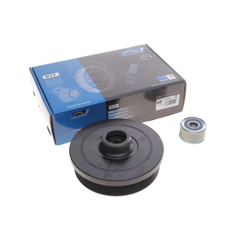 Шків колінвалу + шків генератора BMW 5/7/X5/X6 2.5-4.0D 08- (7PK)