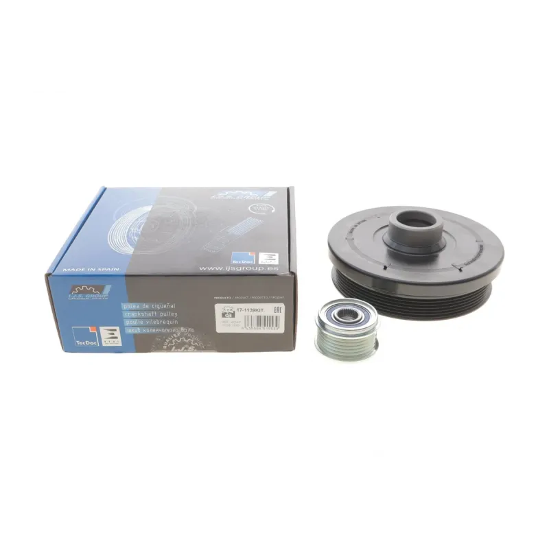 Шків колінвалу IJS GROUP 17-1139KIT для BMW X3 (F25), X5 (F15/F85), X6 (F16/F86) 2013-2019, 166.7 мм