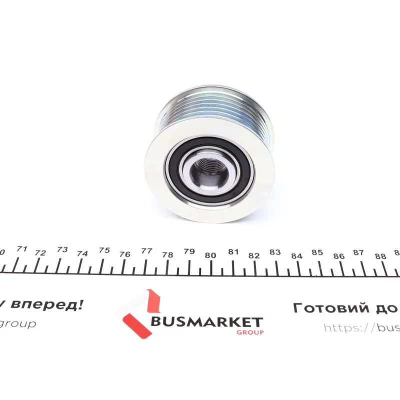 Шків генератора IJS GROUP 30-1103 для Volkswagen Touareg, Porsche Cayenne 3.2-4.8 2002-, 17x55.87 мм