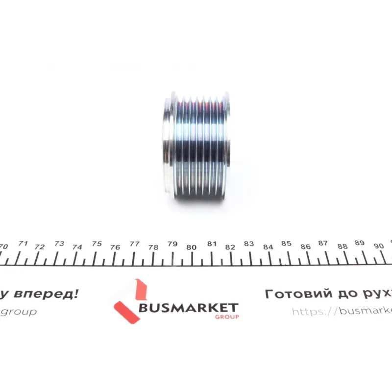 Шків генератора IJS GROUP 30-1103 для Volkswagen Touareg, Porsche Cayenne 3.2-4.8 2002-, 17x55.87 мм
