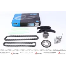 Комплект ланцюга ГРМ BMW X5 (E70)/X6 (E71/E72) 03-14 (ланцюг, башмак, натяжник,шестерня)