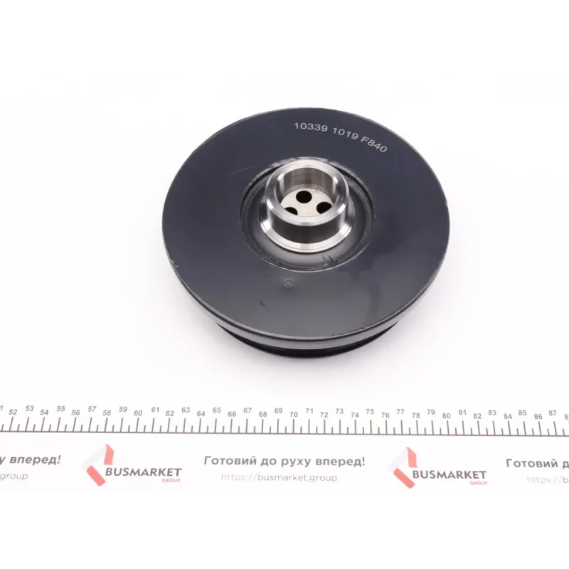 Шків колінвалу IMPERGOM 10339 для BMW 5 F10/F11/F07 2.5-4.0D 2008- (7PK) 39,6x172.7/197x22/76,7 мм