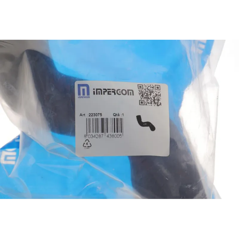 Патрубок інтеркулера IMPERGOM 223075 для Fiat Scudo, Peugeot Expert 2.0D/HDi 2007-, 56/53 мм
