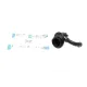 Патрубок повітряного фільтра IMPERGOM 224130 для Ford Focus II/C-Max, Volvo S40 1.6D/TDCi 2003-2012, 70/47 мм