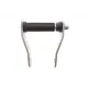 Кронштейн кріплення ресори (серьга) Fiat Doblo 01- (з сайленблоком ресори) к-кт