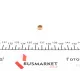 Заглушка блоку циліндрів (d=9mm) Латунь/Brass