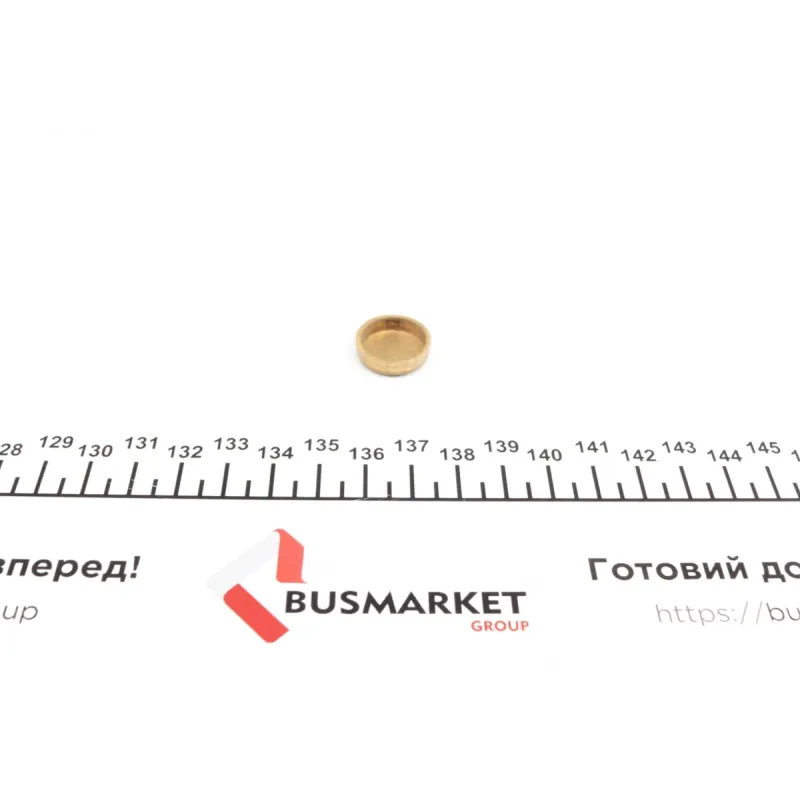 Заглушка блоку циліндрів (d=18mm) Латунь/Brass