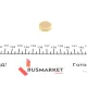 Заглушка блоку циліндрів (d=21mm) Латунь/Brass