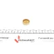 Заглушка блоку циліндрів IMPERGOM 40962 (d=27mm) Латунь