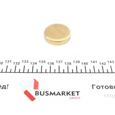 Заглушка блоку циліндрів IMPERGOM 40970 латунна d=34,75мм