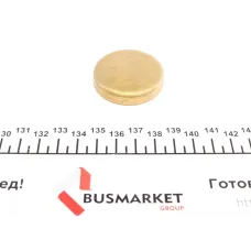 Купити Заглушка блоку циліндрів (d=41.6mm) Латунь/Brass | KovelAutoHub