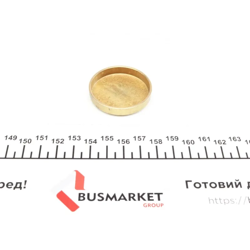 Заглушка блоку циліндрів (d=42mm) Латунь/Brass