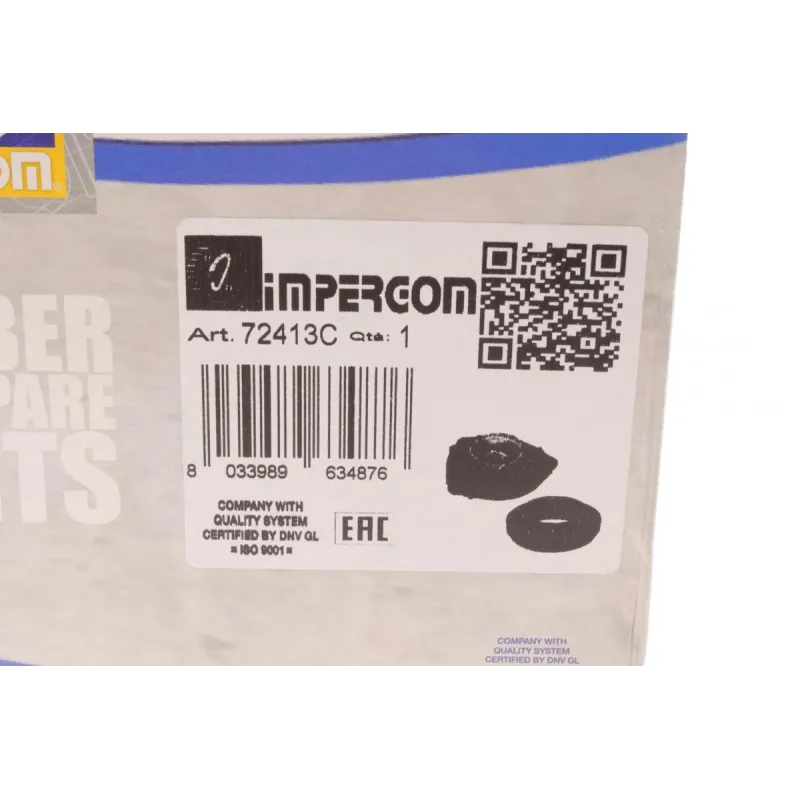 Подушка амортизатора переднього ліва Impergom 72413C для Nissan Juke F15, Leaf ZE1, Mercedes-Benz Citan 415