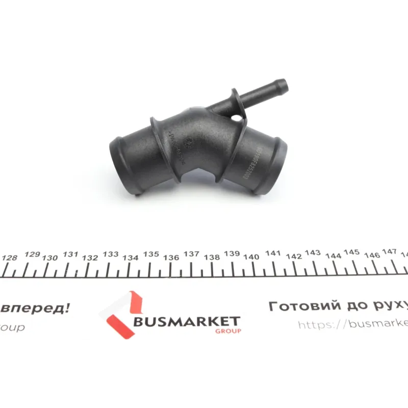 Фланець системи охолодження IMPERGOM 90190 для VW Golf IV 1.9TDI 1997-2006, чорний, без термостата