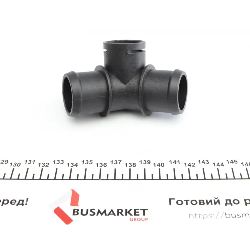 Фланець системи охолодження IMPERGOM 90190 для VW Golf IV 1.9TDI 1997-2006, чорний, без термостата