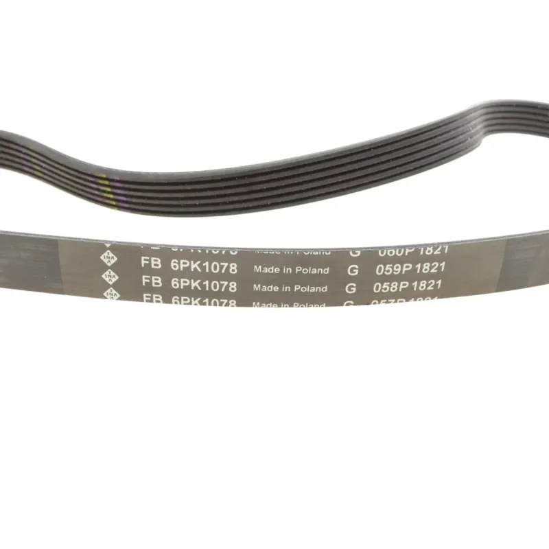 Комплект ременя генератора Audi A2/Seat Ibiza/Skoda Fabia/VW Golf/Polo 1.4/1.6/1.6FSI 97- (6PK 1078)