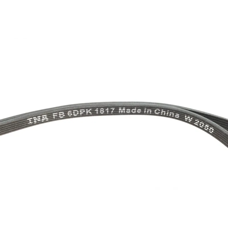 Комплект ременя генератора INA 529 0368 10 для BMW 3 (E90) 318d/320d 2005-2011, 6 ребер, 1817 мм