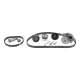 Комплект ГРМ з помпою INA 530 0360 30 для Volkswagen Golf IV 1997-2005, Seat Leon 1999-2006, 130x20/58x17 мм
