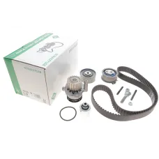 Комплект ГРМ з помпою INA 530 0463 30 для Skoda Octavia, VW Golf 2.0 TDI 2003-2013, 141 зубців, 30 мм