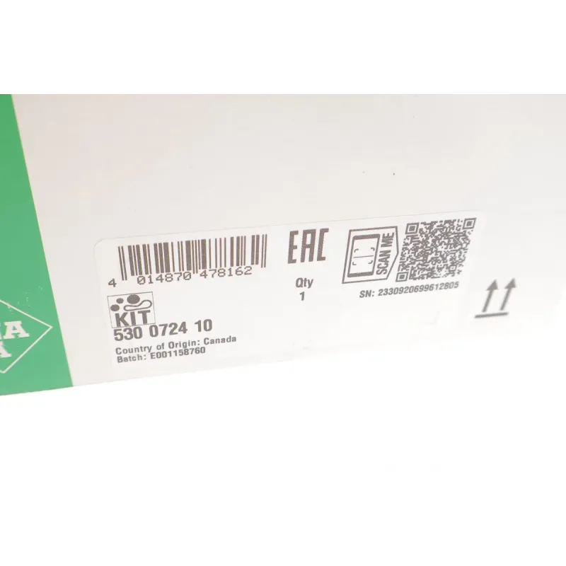 Комплект ГРМ INA 530 0724 10 для Opel Astra G/H/J 1.6/1.8, Chevrolet Cruze 1.6/1.8, 146 зубців, 24 мм
