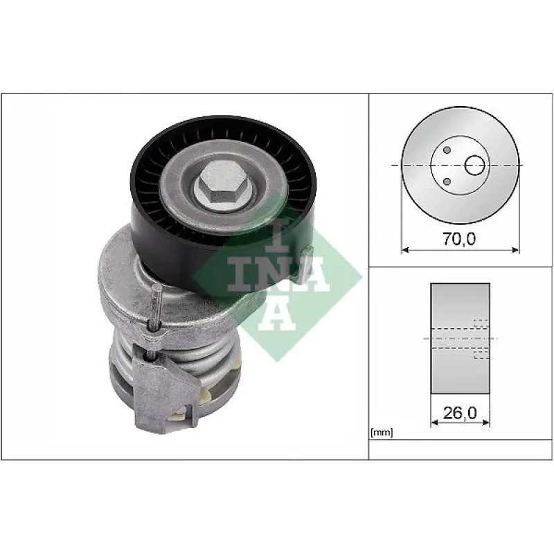 Натяжник ременя генератора VW Polo/Golf/Skoda Octavia/Fabia 1.0-1.6 97-