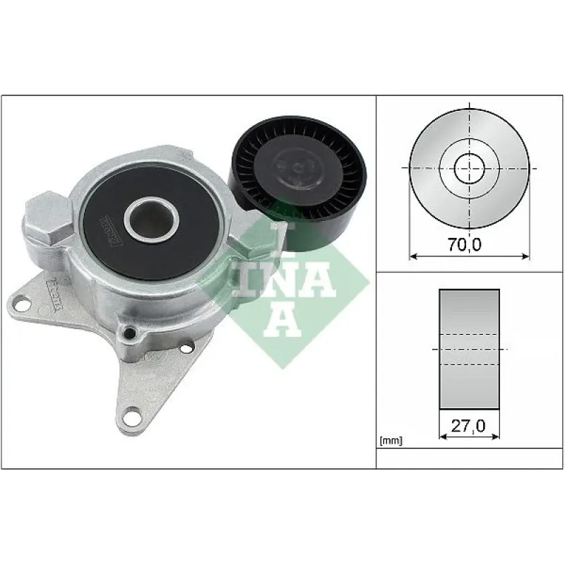 Натяжник ременя генератора Toyota Rav4 2.0/2.2D 06-/Lexus IS 05-12