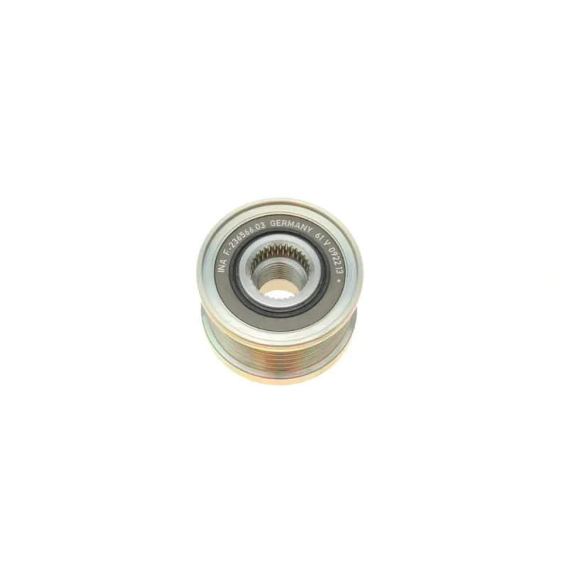 Шків генератора INA 535 0075 10 для BMW 1 (E81/E87), 3 (E46/E90), 5 (E60) X3 (E83) 2001-2011, 6 канавок