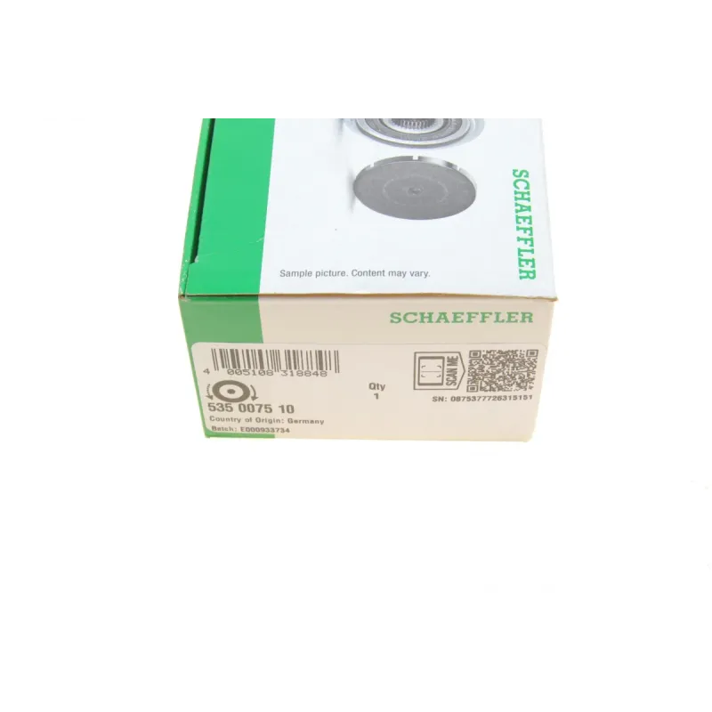 Шків генератора INA 535 0075 10 для BMW 1 (E81/E87), 3 (E46/E90), 5 (E60) X3 (E83) 2001-2011, 6 канавок