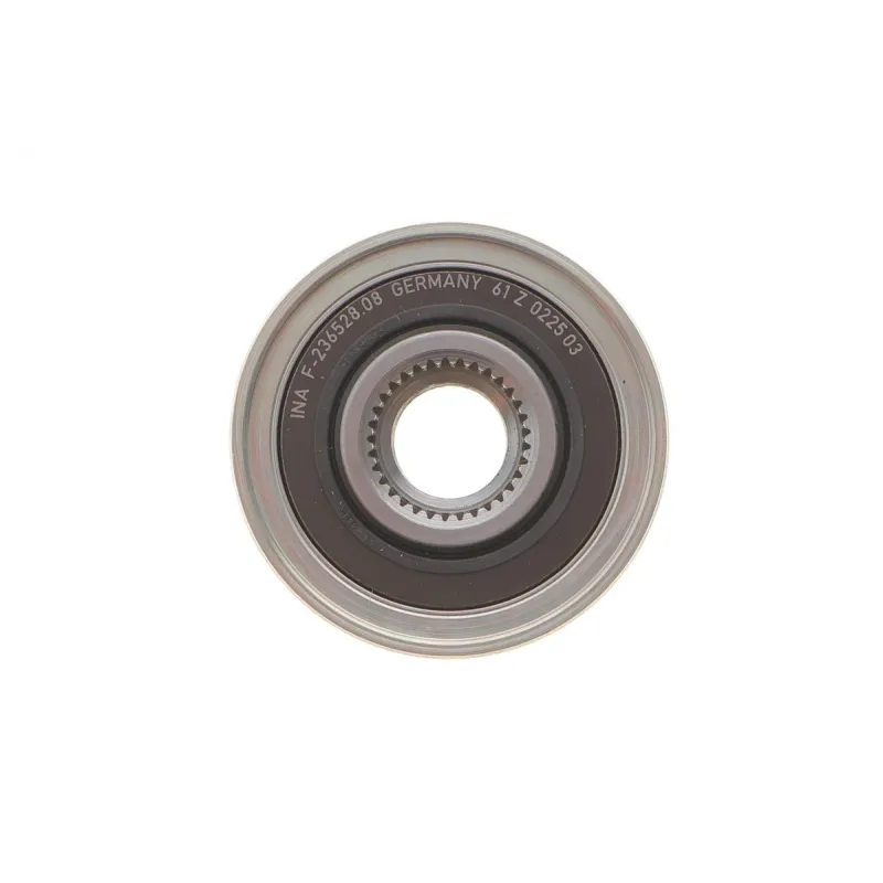 Шків генератора INA 535018310 для BMW 1 (E81/E87/E88), 3 (E46/E90/E91) 1.6-3.5i (6 канавок)