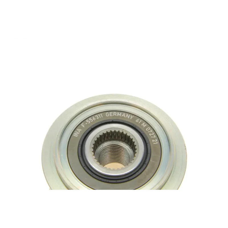 Шків генератора INA 535 0207 10 для Audi A4/A5/Q5 3.0/3.2 TFSI 2007-2017, 6 канавок