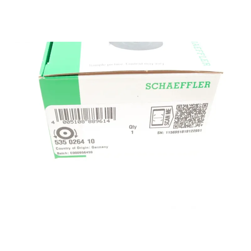 Шків генератора INA 535026410 для Peugeot Partner, Citroen C4 Cactus, 1.2 PureTech