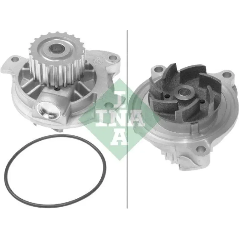 Насос водяний INA 538 0045 10 для VW T4/LT/Crafter, Audi 100/A6 2.4D/2.5TDI