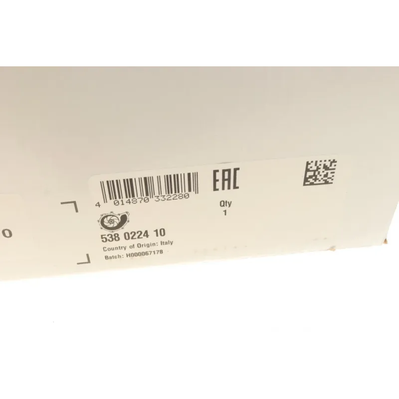 Помпа води INA 538022410 для Mercedes-Benz Sprinter 906/Vito W639 2.2CDI OM646