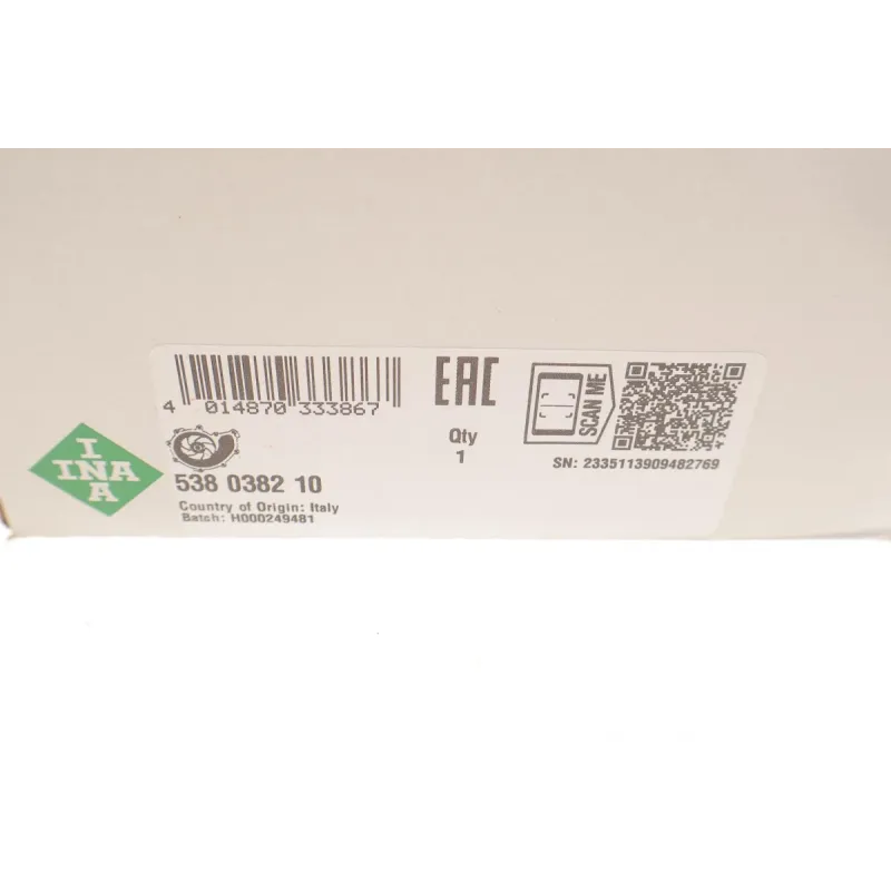 Помпа води Renault Scenic III/Megane III 1.9 dCi 08- (F9Q 872, F9Q 870)