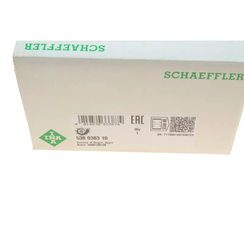 Помпа води INA 538038310 для Renault Megane III 1.2 TCe/1.4 TCe 2009-, H5F/H4J