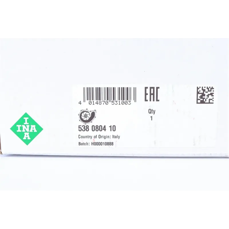 Насос водяний INA 538080410 для Mercedes-Benz C-Class W204/S204, E-Class W212, Vito W447 (OM651) 2008-