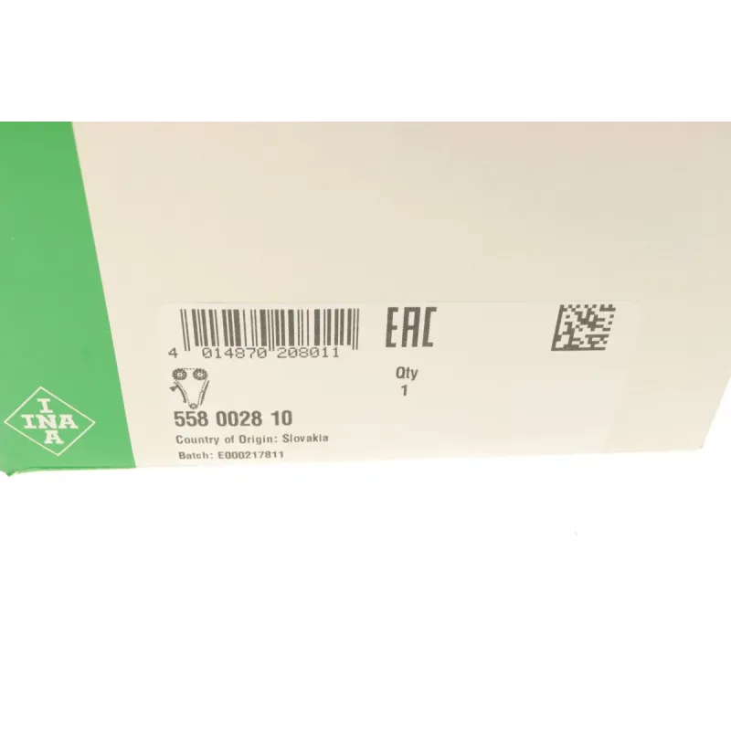 Комплект ланцюга ГРМ INA 558 0028 10 для Audi A4 B7 3.2 FSI, A6 C6 2.4/3.2, A8 4E 2004-2010