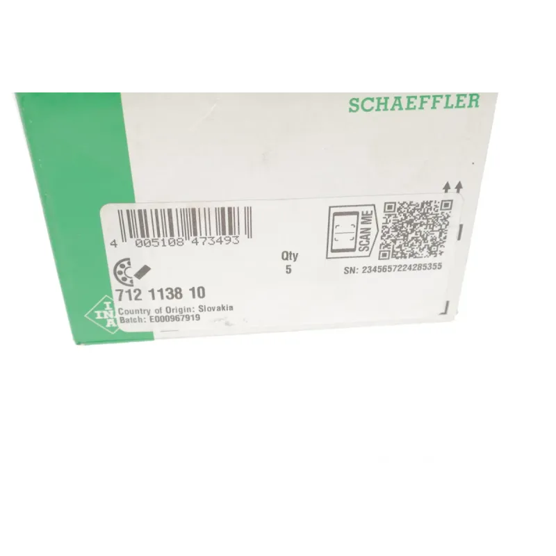 Підшипник КПП INA 712 1138 10 для Ford iB5 (27.5x55x17 мм)