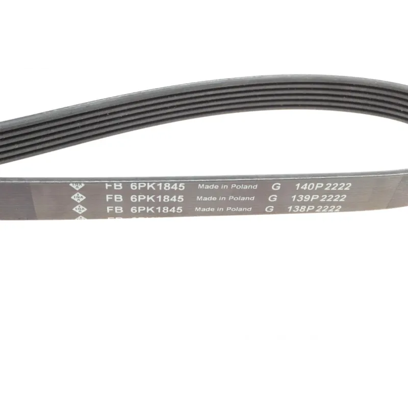 Ремінь генератора INA 6PK1845 для Ford Mondeo IV 2.0 TDCi 2007-2015, Volvo S80/V70 2.0D/TDi 2007-2015
